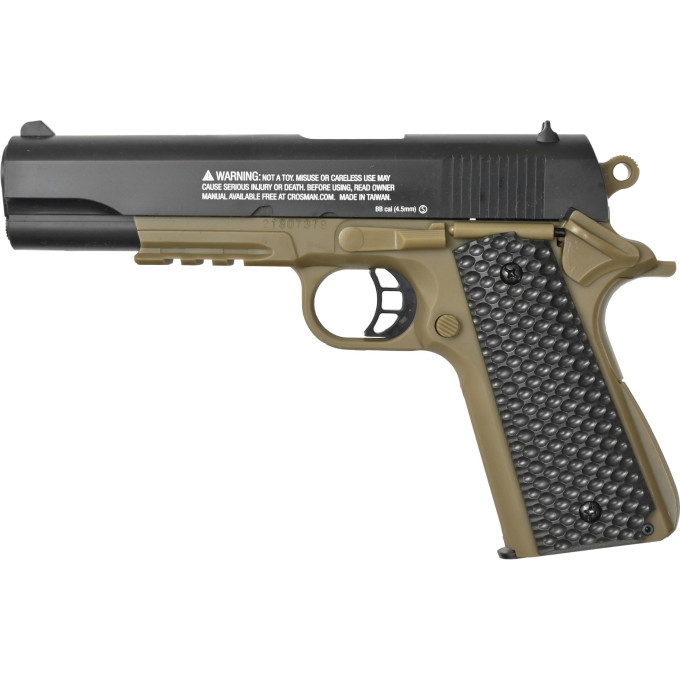 Пневматический пистолет CROSMAN S1911, 4,5 мм S1911KT